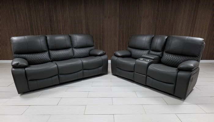 Rita 3+2 Air Leather Recliner Sofa Set