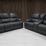 Rita 3+2 Leather Recliner Sofa Set Image 6