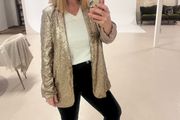 sequin blazer