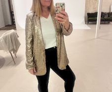 sequin blazer