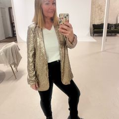 sequin blazer