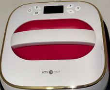 HTV Ront 10x10 portable heat press. With heat resistant tape & dispenser