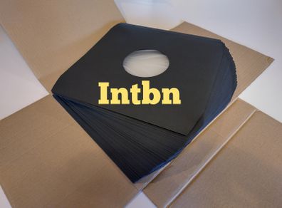 OVER 50! Off!! 350 x BLACK 12 Inch Poly Paper Inner Sleeves - ANTI-STATIC Protection for your vinyl Record Collection - PREMIUM TOP QUALITY