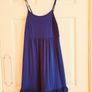 Blue strappy dress, Small size Image 3