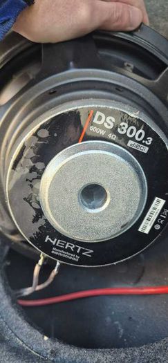 Hertz Dieci DS300.3 12"  Dual Subwoofer