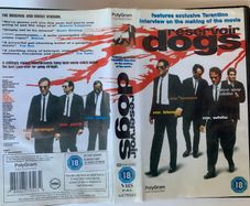 Reservoir Dogs (Quentin Tarantino Film) [1992] Harvey Keitel, Tim Roth, Chris Penn, Steve Buscemi, Lawrence Tierney, Michael Madsen, Quentin Tarantino & Edward Bunker (PAL VHS Cassette Movie)