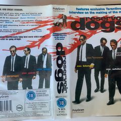 Reservoir Dogs (Quentin Tarantino Film) [1992] Harvey Keitel, Tim Roth, Chris Penn, Steve Buscemi, Lawrence Tierney, Michael Madsen, Quentin Tarantino & Edward Bunker (PAL VHS Cassette Movie)