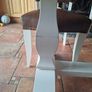 Solid wood Extendable dining table and chairs Image 4