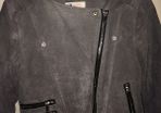 GIRL'S Suede Biker Jacket Age10-11