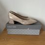 Marco Tozzi Dune Metal Gold Shoes Image 3