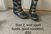Wulfsport kids boots