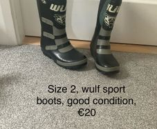 Wulfsport kids boots