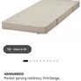 Ikea VIHALS day bed and VANNAREID mattress Image 6