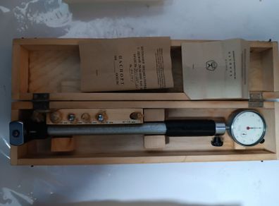 Soviet Inside Micrometer 50-100 mm 0.01 mm USSR Dial Bore Gauge