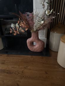 Terracotta vase