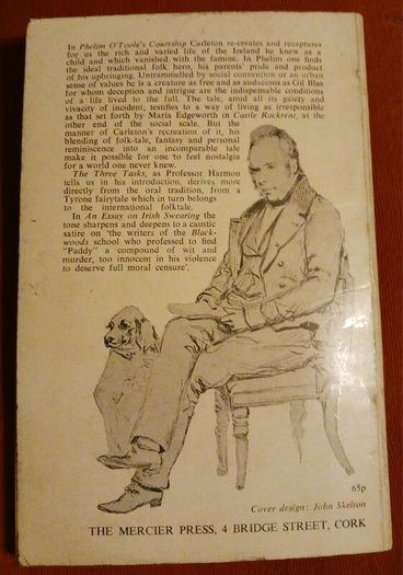 Phelim O' Toole's Courtship & other stories/ William Carleton/ Mercier Irish Classics,Vol.3/ 1973