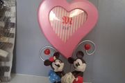 vintage mickey and minnie mouse photo frame