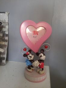 vintage mickey and minnie mouse photo frame