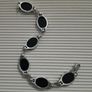 Bracelet - Silver - Onyx Image 3