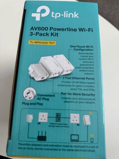 Powerline WiFi 3-Pack kit