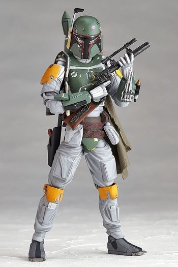 Star Wars Revoltech Japan Boba Fett 1/12 scale ( extremely rare )