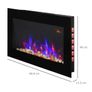 Wall-Mounted Electric Fireplace Image 5