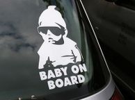 main image for ad Baby on board sticker