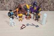 Vintage playmobil Knights action figures bundle accessories skeleton ghost glow in the dark