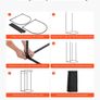 Fitting Room Portable Dressing Room with Thick Polyester Curtains, Privacy Space with Shading Curtain and a Hook, for Boutique, Mall, Tailor's Store & Outdoor Activity Image 8