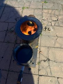 Waste Oil Burner  Workshop & Garage Heater