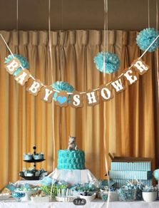Baby Shower Bunting