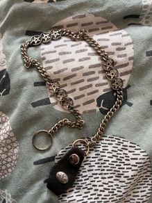 90s goth keychain holder
