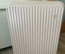 Large Suitcase 28" Beige