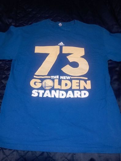 NBA golden state warriors t shirt size large