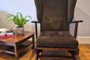 Vintage 1960s Mid-Century Mid-Century Platform Rocker