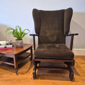 Vintage 1960s Mid-Century Mid-Century Platform Rocker