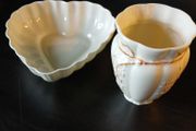 Belleek Heart and vase