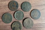 USA Draped Bust Large Cent Coin Lot