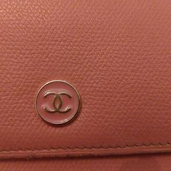 Chanel pink wallet