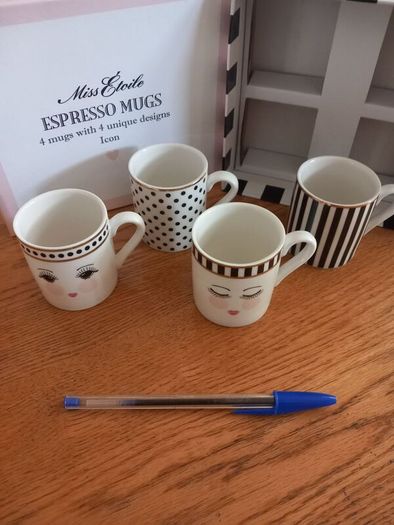 Brand New Espresso Mugs Giftset