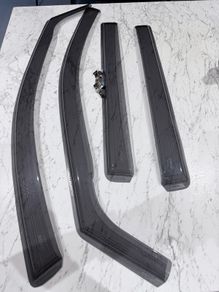 wind deflector/visor set