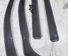 wind deflector/visor set