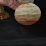 1980's Onyx and Brass Italian Candlesticks Image 7