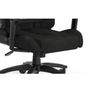 RELAXED Gaming Chair - Fabric - Racing-Inspired Design - Lumbar Pillow - Detachable Memory Foam Neck Pillow - Adjustable Seat Height - Adjustable Armrests - Black Image 3
