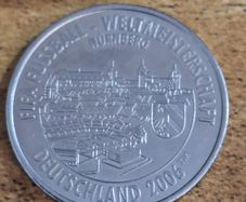 FIFA Token World Cup 2006 Germany, "Nuremberg", Stadiums of the FIFA WC 2006 - free standard postage