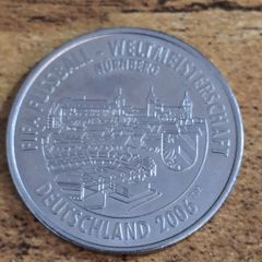 FIFA Token World Cup 2006 Germany, "Nuremberg", Stadiums of the FIFA WC 2006 - free standard postage