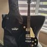 Vintage V10 Electric Guitar (Gloss Black) Image 6