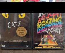 Cats Ultimate Edition & Joseph And The Amazing Technicolor Dreamcoat Dvd Bundle Andrew Lloyd Webber Musicals