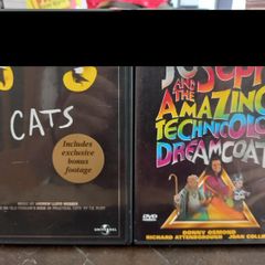 Cats Ultimate Edition & Joseph And The Amazing Technicolor Dreamcoat Dvd Bundle Andrew Lloyd Webber Musicals