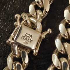 Miami Cuban Curb Sterling Silver Chain